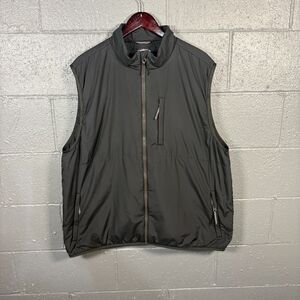 Faherty Men’s XXL Black Lightweight Full Zip Vest Outdoor Travel